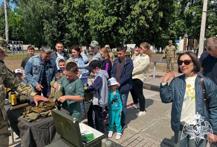 В Димитровграде в отдельном батальоне Росгвардии прошел День открытых дверей