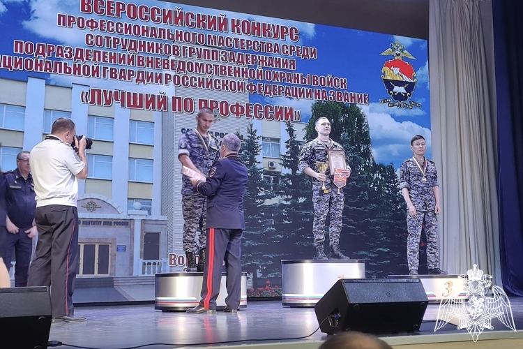 Ульяновский росгвардеец стал серебряным призером Всероссийского конкурса профмастерства «Лучший по профессии»