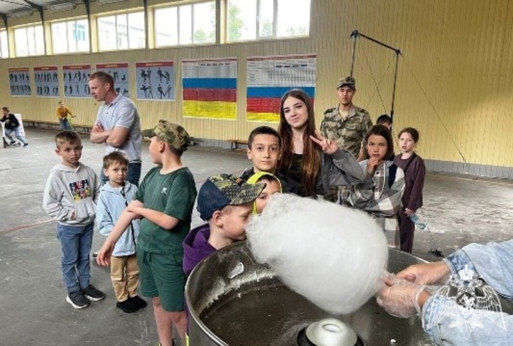 В Димитровграде в отдельном батальоне Росгвардии прошел День открытых дверей