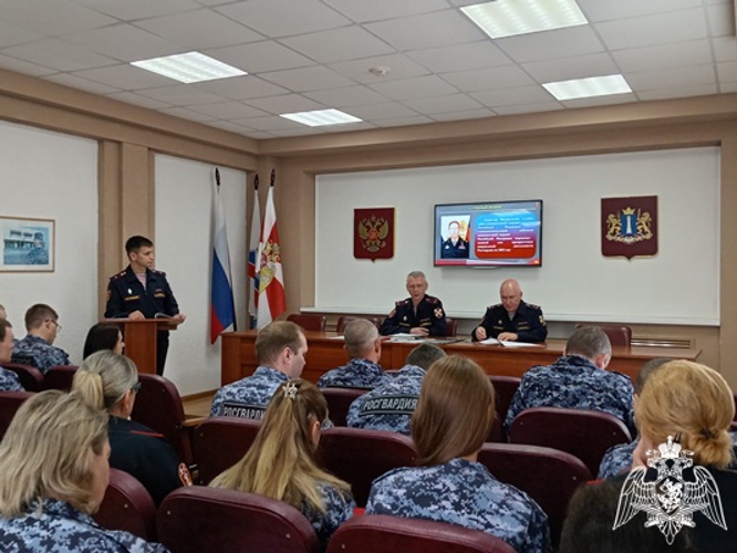 В Ульяновске в территориальном управлении Росгвардии стартовал летний период подготовки