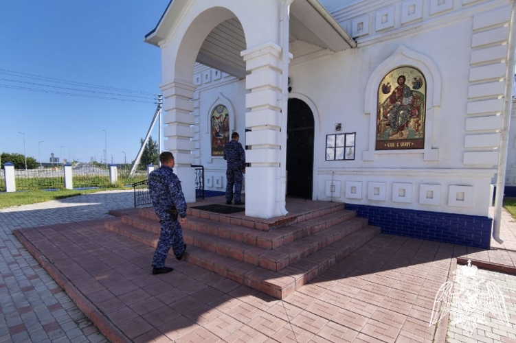 Ульяновские росгвардейцы приняли участие в праздничных мероприятиях в память о святом равноапостольном князе Владимире 