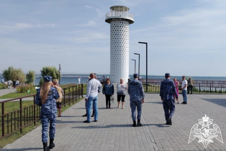 Ульяновские росгвардейцы обеспечили правопорядок на праздновании 400-летия Ишеевки и 359-летия со дня образования города Сенгилей