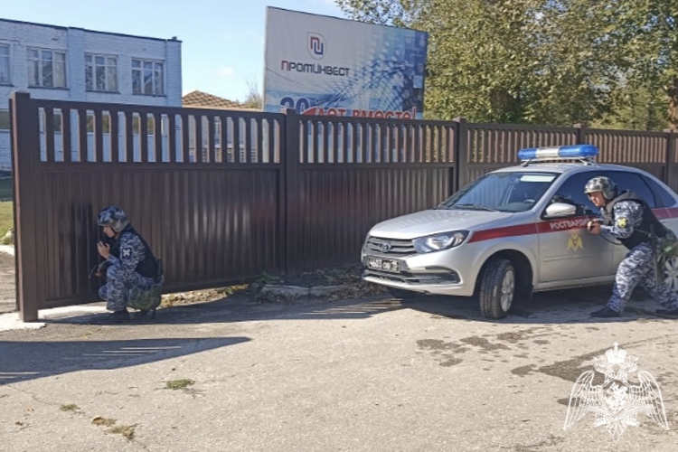 Ульяновские росгвардейцы приняли участие во Всероссийских антитеррористических учениях