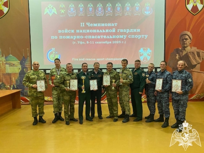 Ульяновский росгвардеец стал призером Чемпионата по пожарно-спасательному спорту войск национальной гвардии Российской Федерации