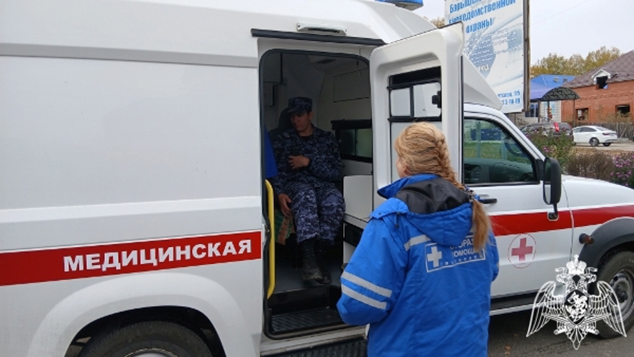 В Ульяновской области Росгвардия провела пожарно-тактические учения
