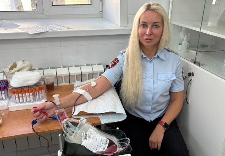 Ульяновские росгвардейцы пополнили банк крови для нужд региона