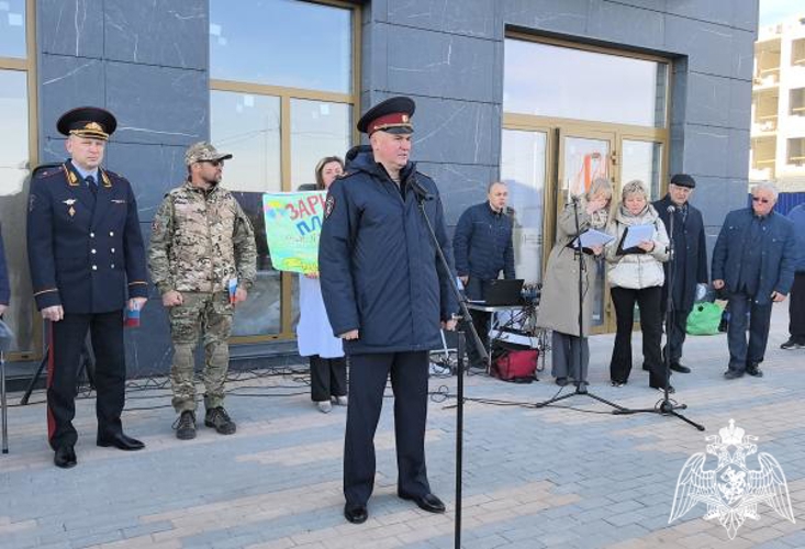 Ветераны войск правопорядка приняли участие в открытии областной военно-патриотической игры «Зарница»