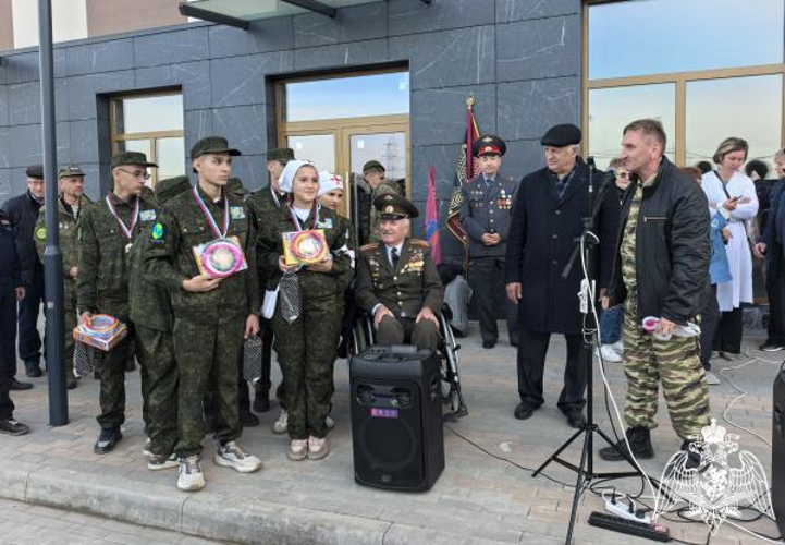 Ветераны войск правопорядка приняли участие в открытии областной военно-патриотической игры «Зарница»