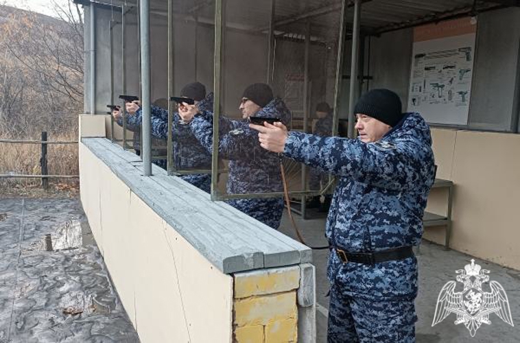 Росгвардейцы завершили сдачу контрольной проверки за отчетный период