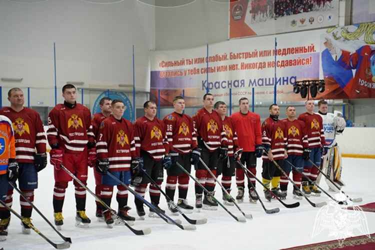 Ульяновские росгвардейцы одержали победу в турнире по хоккею среди силовиков региона 