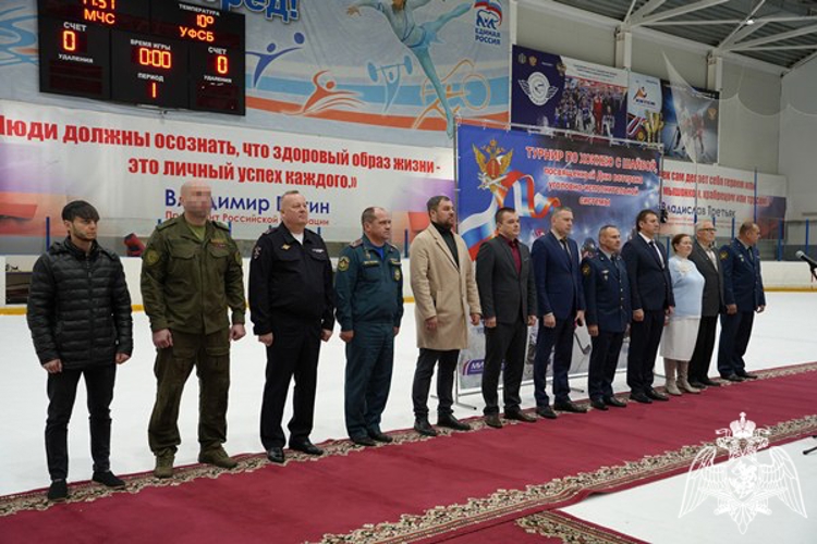 Ульяновские росгвардейцы одержали победу в турнире по хоккею среди силовиков региона 