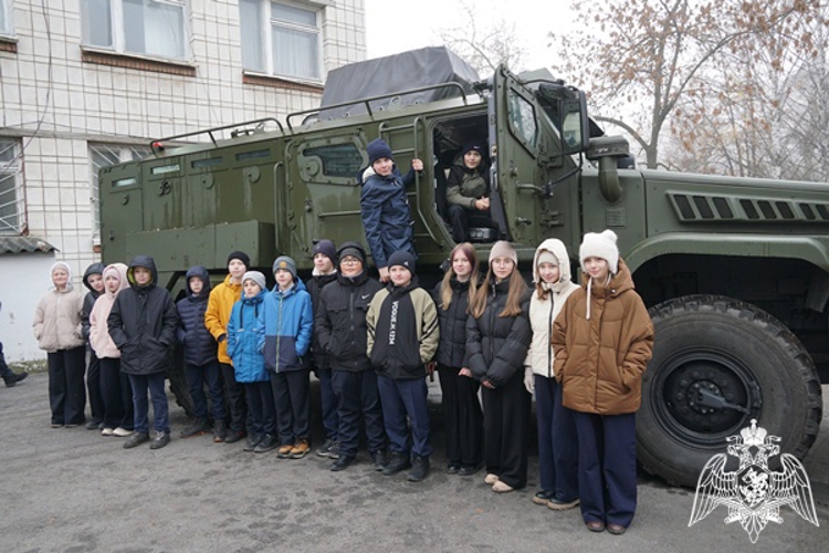 Ульяновские росгвардейцы открыли двери для будущих защитников Родины