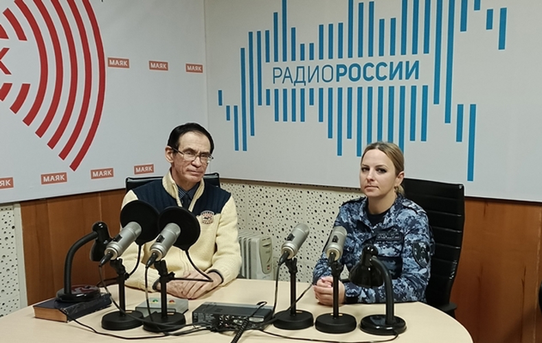 В Ульяновске офицер Росгвардии выступила в эфире "Радио России"