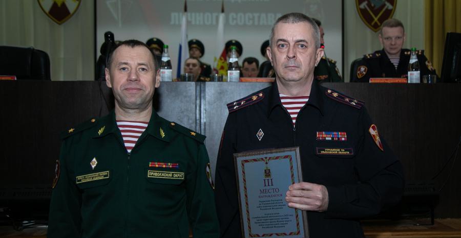 Управление Росгвардии по Ульяновской области замкнуло тройку лидеров по итогам служебно-боевой деятельности  подразделений Приволжского округа
