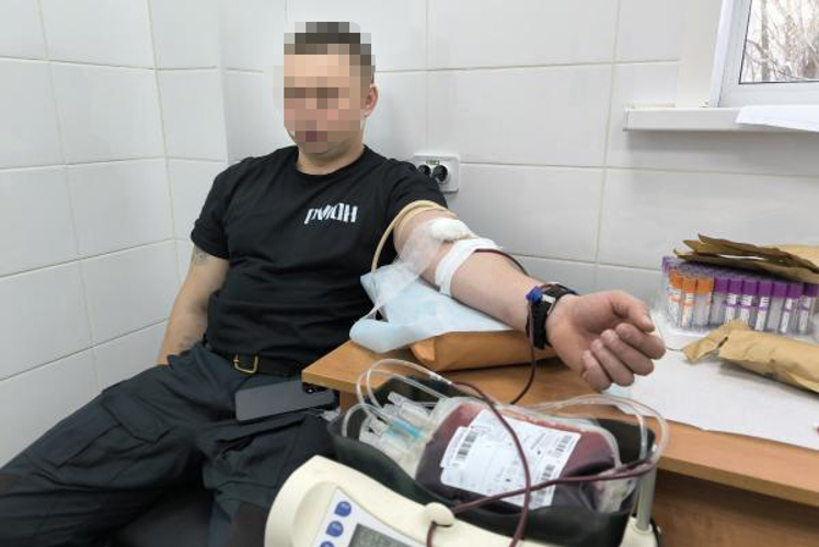В Ульяновске росгвардейцы пополнили региональный банк донорской крови