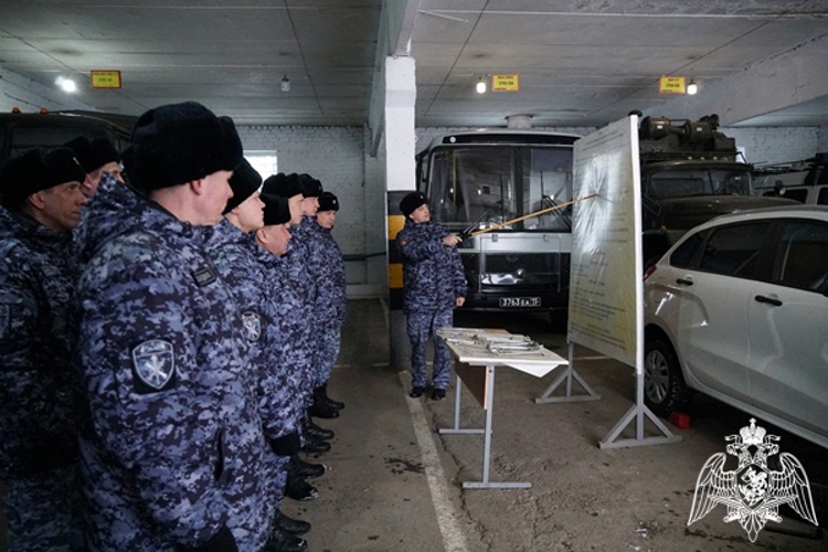 Зимний период подготовки начался в Управлении Росгвардии по Ульяновской области