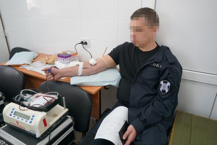 В Ульяновске росгвардейцы пополнили региональный банк донорской крови