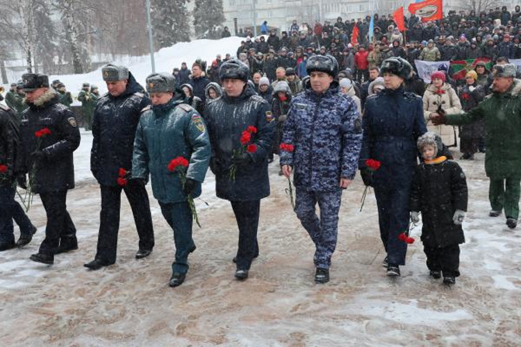 Ульяновские росгвардейцы почтили память героев Афганистана 
