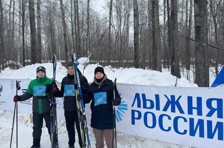 В Димитровграде военнослужащие Росгвардии приняли участие в лыжной гонке «Лыжня России»