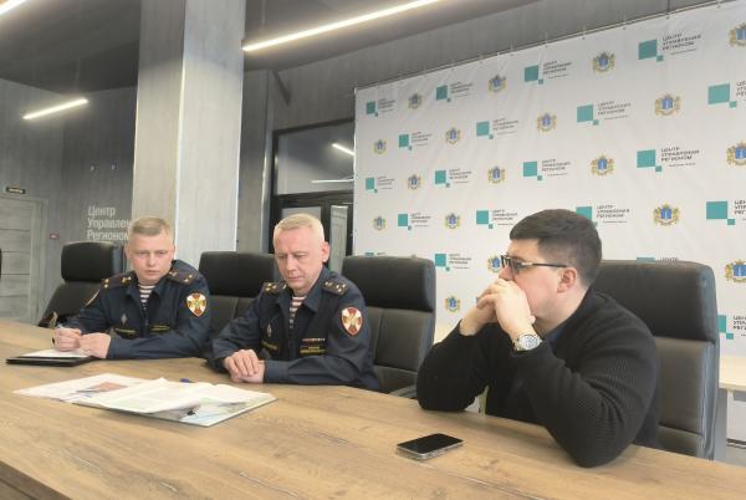 В Ульяновске росгвардейцы и руководитель Центра управления регионом обсудили вопросы взаимодействия