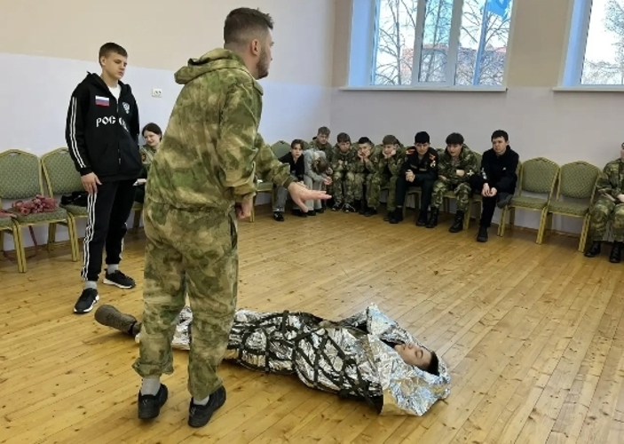 Ульяновские кадеты «Гвардейской смены» отработали действия по оказанию первой помощи