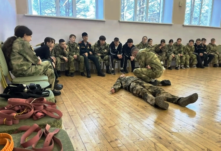 Ульяновские кадеты «Гвардейской смены» отработали действия по оказанию первой помощи