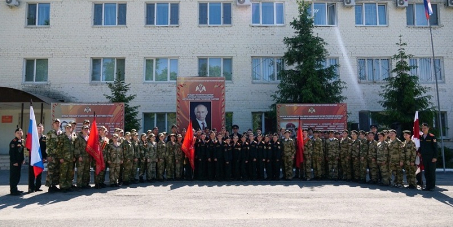 В Ульяновске воспитанники «Гвардейской смены» дали клятву верности кадетскому братству