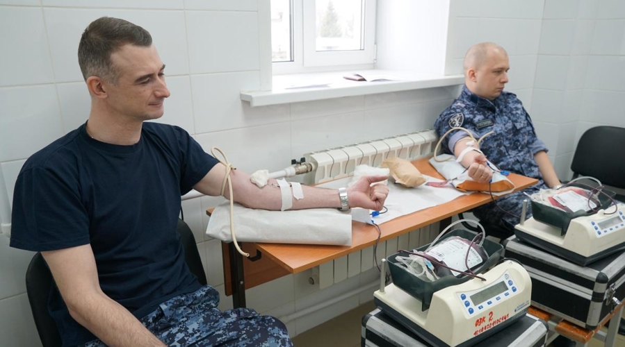 Ульяновские росгвардейцы пополнили региональный банк донорской крови 