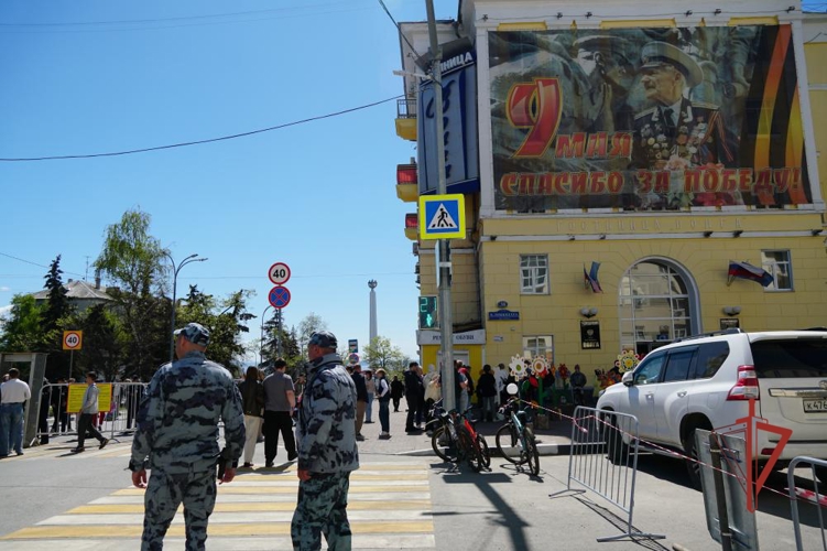 В День Победы ульяновские росгвардейцы обеспечили охрану общественного порядка 