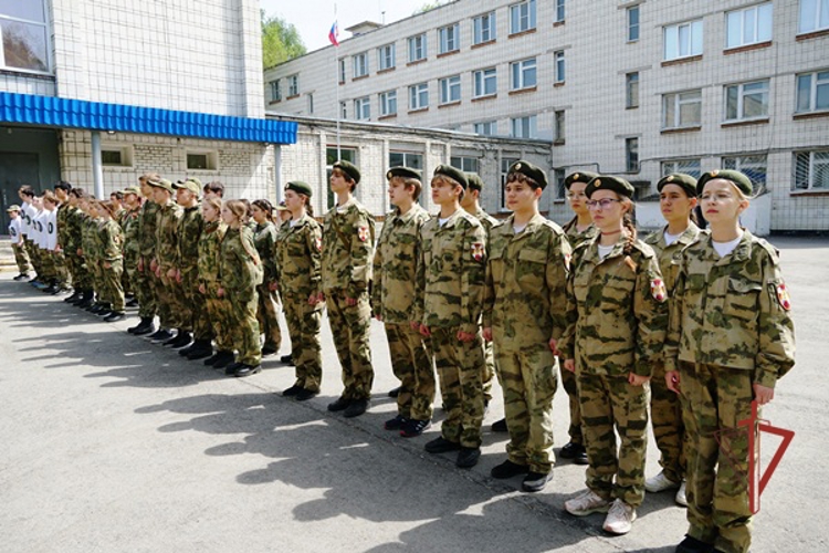 В Ульяновске юные гвардейцы продемонстрировали свои навыки на слете «Гвардейской смены»