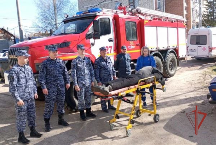 В Ульяновской области с росгвардейцами проведены пожарно-тактические занятия