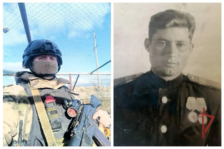 Память о ветеране Великой Отечественной войны бережно хранит его правнук – сотрудник Росгвардии