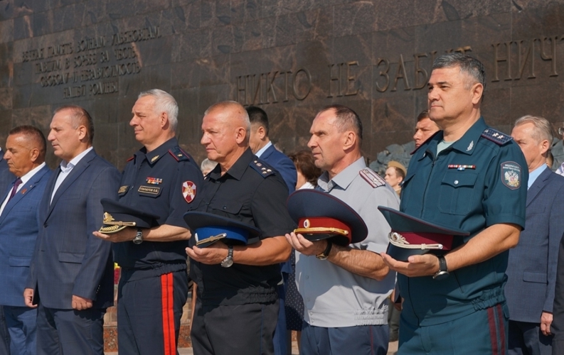 Память о подвиге героев Курской битвы почтили росгвардейцы в Ульяновской области