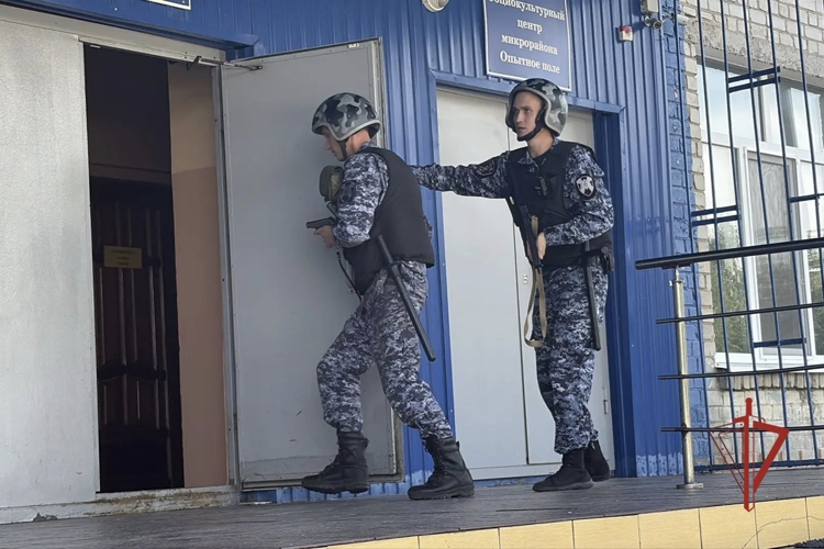 Ульяновские росгвардейцы приняли участие во всероссийских антитеррористических учениях