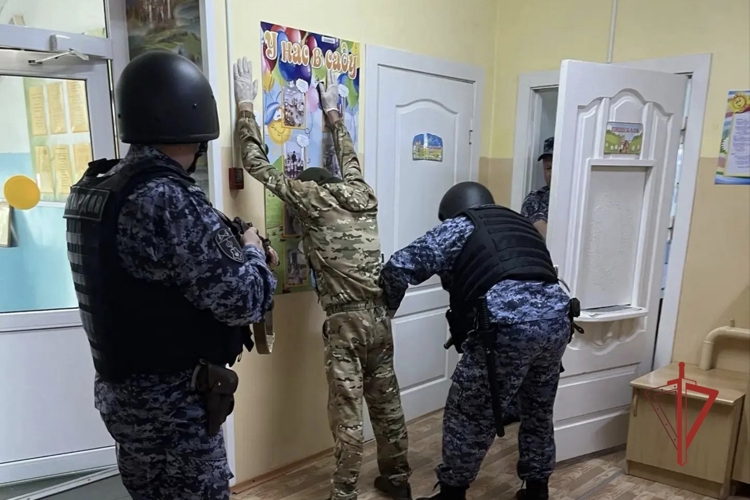 Ульяновские росгвардейцы приняли участие во всероссийских антитеррористических учениях