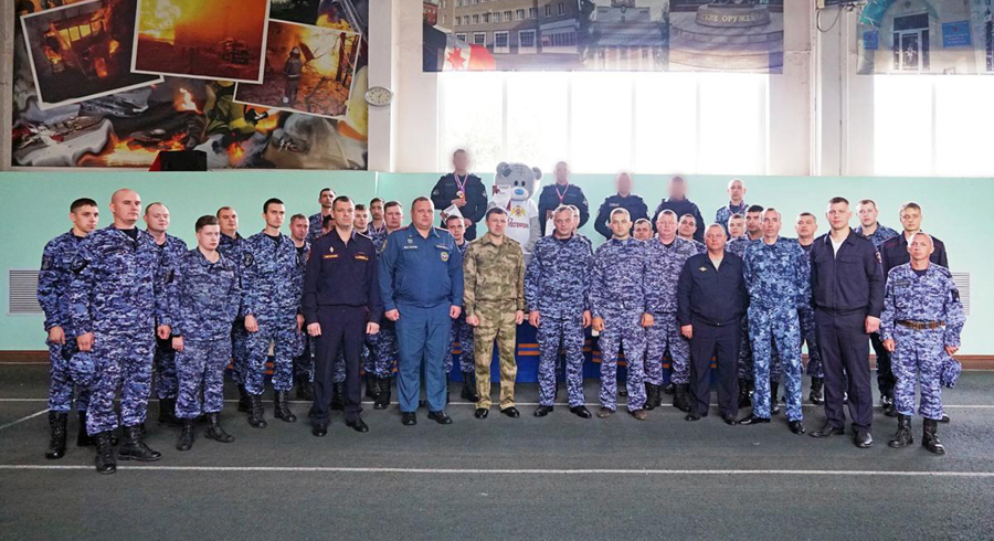 В ульяновском управлении Росгвардии прошел турнир по пожарно-спасательному спорту среди силовых ведомств