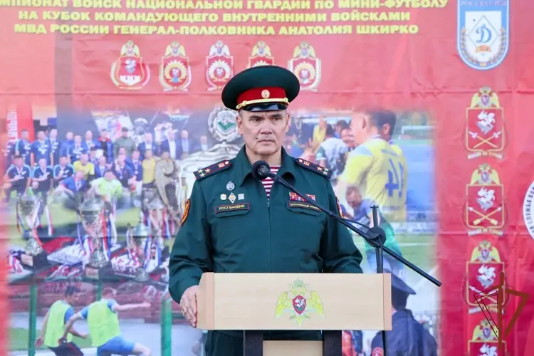 Ульяновские росгвардейцы в составе сборной Приволжского округа стали призерами чемпионата войск национальной гвардии по мини-футболу