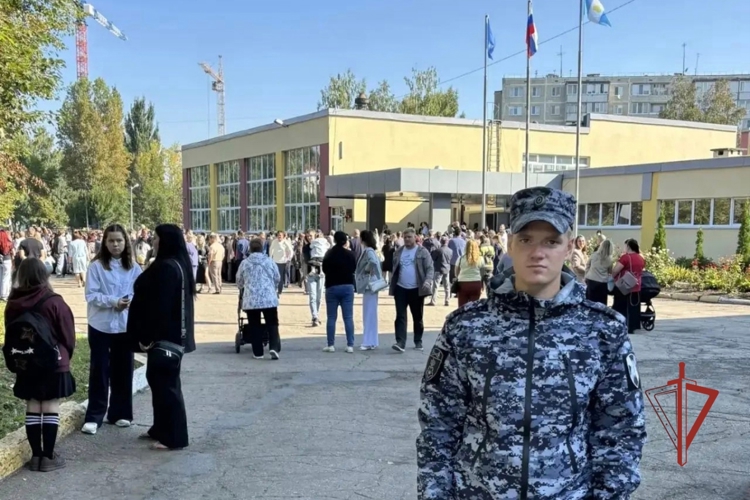Ульяновские росгвардейцы обеспечили безопасность в День знаний